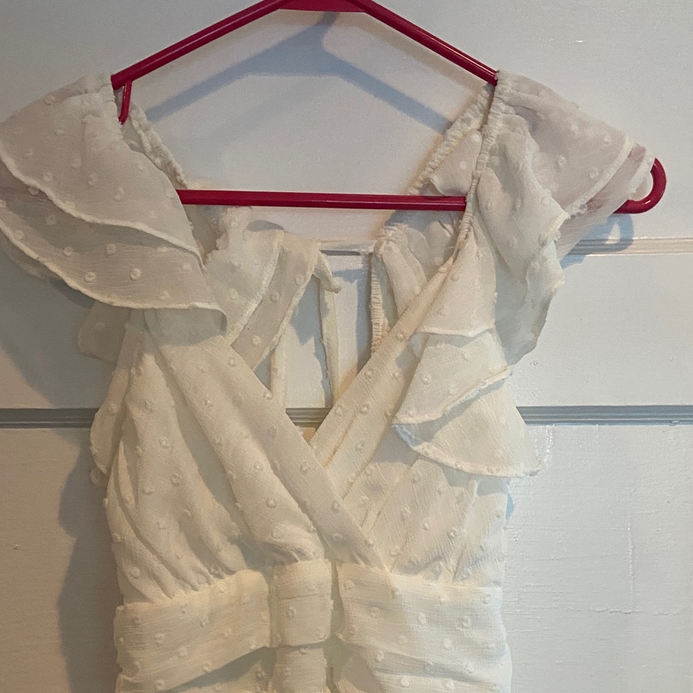 Altard State Elegant White Dress - Picture 7 of 8